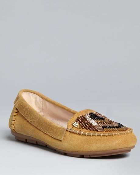 You are here House of Harlow Bronze Leather Flats Loafers Moccasins Studded Shoes. Pre-Owned. $ or Best Offer House of Harlow, Silver, Kail Embossed Snake Driving Moccasin, Sz New (Other) House Of Harlow Sillia Black Suede Over the .