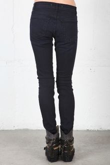 J Brand Zoey Mid Rise Triple Zip Skinny in York - Lyst