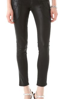 James Jeans Polo Zip Super Skinny Jeans - Lyst