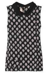 Marni Jewel Print Silk Blend Top