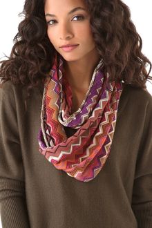 Missoni Infinity Zig Zag Scarf - Lyst