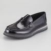 Prada Spazzolato Rubbersole Loafer in Black for Men - Lyst