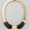 Rachel Zoe Collar Necklace  in Black - Lyst