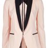Rag & Bone Silver Tuxedo Jacket in Pink (silver) - Lyst