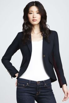 Smythe Tuxedostripe Blazer - Lyst