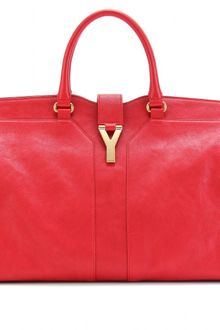 Yves Saint Laurent Large Cabas Chyc Eastwest Leather Tote - Lyst