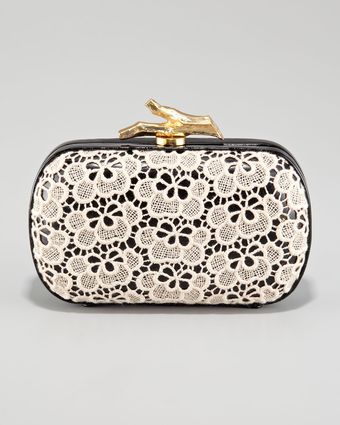Diane Von Furstenberg Lytton Lace Clutch - Lyst