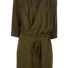 Diane Von Furstenberg Rachel Lily Dress in Khaki - Lyst