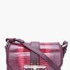Givenchy Handpainted Lizard Skin Tejis Bag in Purple (burgundy) - Lyst