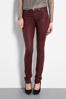 Helmut Lang Gloss Wash 5 Pocket Skinny Jeans - Lyst