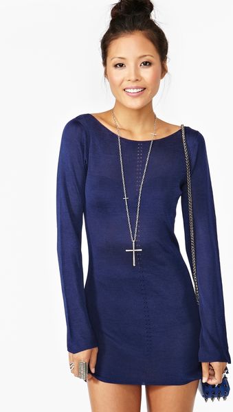 Nasty Gal Tara Knit Dress - Lyst