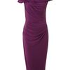 Pied A Terre Slinky Knot Jersey Dress in Purple - Lyst