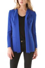 Rachel Roy Ruffle Crepe Blazer