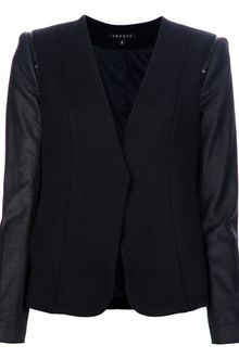 Theory Yaisa Collarless Jacket - Lyst