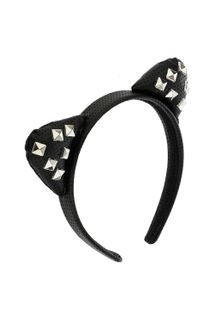 Topshop Studded Cat Ear Aliceband - Lyst