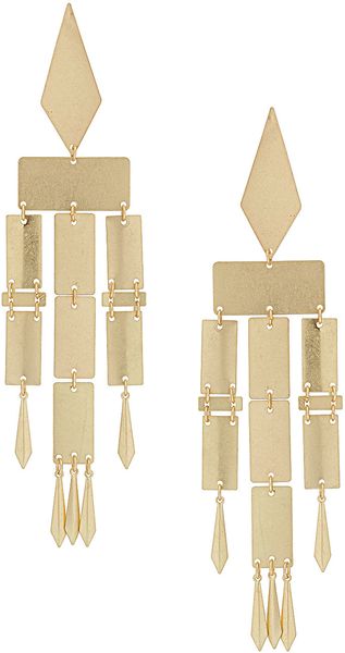 Topshop Articulated Drop Earrings - Lyst