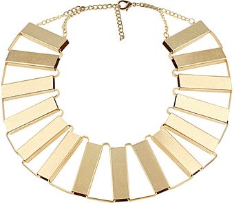 Topshop Section Link Collar - Lyst