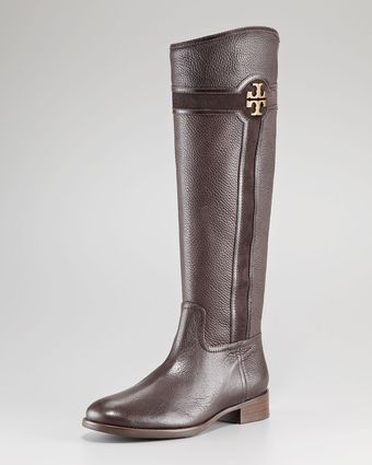 Tory Burch Alaina Logo Detailed Boot - Lyst