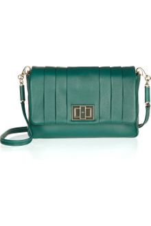 Anya Hindmarch Gracie Pleated Leather Shoulder Bag - Lyst