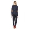 Autumn Cashmere Cable Button Back Sweater in Blue - Lyst