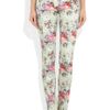 Balmain Printed Midrise Skinny Jeans in White (multicolored) - Lyst