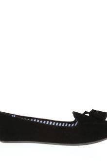 Charles Philip Shanghai Black Suede Loafers with Tassels Laces - Lyst