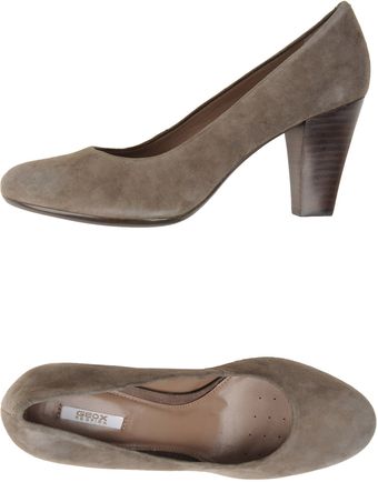 Geox Closedtoe Slipons - Lyst