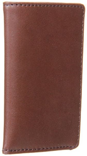 Jack Spade Mill Leather Clipnfold in Brown (c) - Lyst