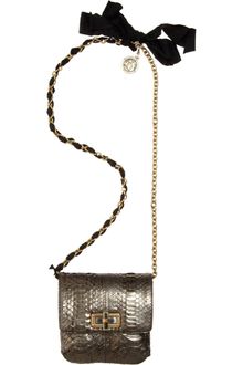 Lanvin Happy Mini Pop Python Bag - Lyst