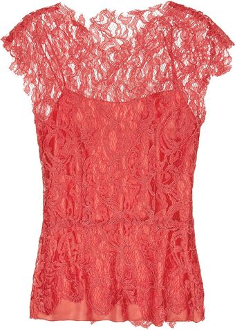 Philosophy di Alberta Ferretti Lace Top - Lyst
