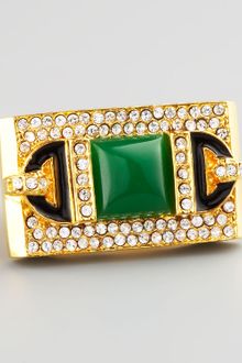 Rachel Zoe Rectangular Ring  - Lyst