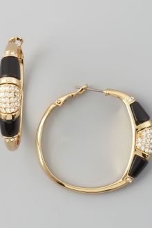 Rachel Zoe Paveresin Hoop Earrings  - Lyst