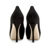 Valentino Suede Pumps with Studded Capped Toe in Black - Lyst