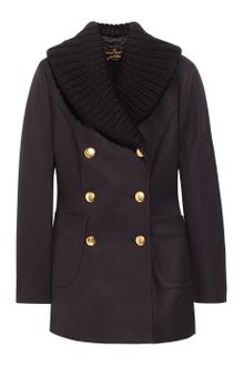 Vivienne Westwood Anglomania Vienna Wool Blend Coat - Lyst