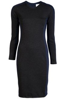 3.1 Phillip Lim Long Sleeved Shadow Dress - Lyst