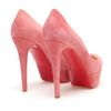 Christian Louboutin Bianca Suede Platform Pumps in Pink - Lyst