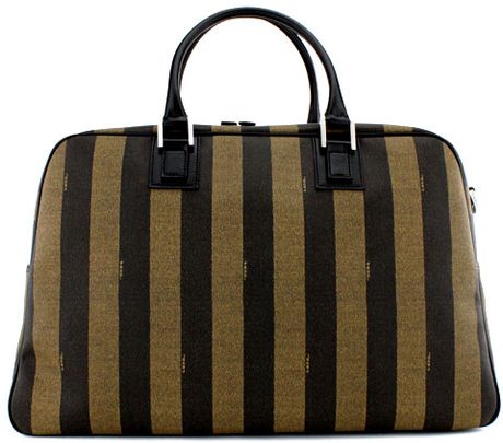 Fendi Mens Borsa Boston Duffle in Green for Men (tobacco) - Lyst