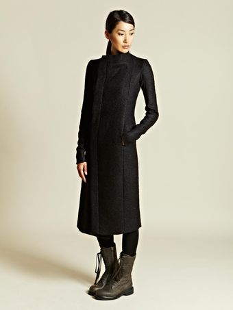 Rick Owens Rick Owens Womens Eileen Coat - Lyst