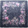 Balmain Flora Pattern Scarf in Black - Lyst