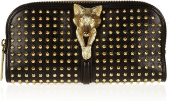 Burberry Prorsum Studded Leather Clutch - Lyst