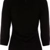 Karen Millen Turtleneck Knit Jumper in Black - Lyst