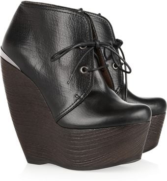 Lanvin Leather Ankle Boots - Lyst