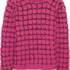 Marc Jacobs Hand Crocheted Wool Blend Sweater in Pink - Lyst