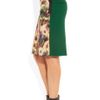 Preen Cottage Printed Sateen and Wool Skirt in Multicolor (multicolored) - Lyst