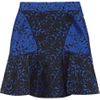 Stella Mccartney Patty Brocade Skirt in Blue (black) - Lyst