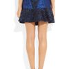 Stella Mccartney Patty Brocade Skirt in Blue (black) - Lyst