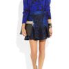 Stella Mccartney Patty Brocade Skirt in Blue (black) - Lyst