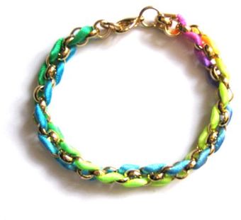 Yuen London Neon Kumihimo Bracelet 10 Off - Lyst