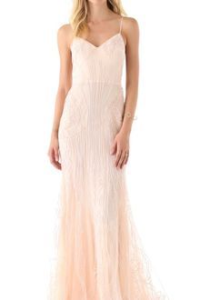 Zac Posen Sweetheart Mermaid Dress - Lyst