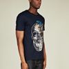 Alexander Mcqueen Alexander Mcqueen Mens Ivy Skull T Shirt in Blue for Men (navy) - Lyst